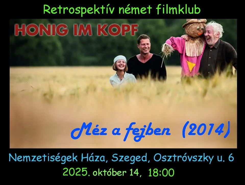 Retrospektív német filmklub: Méz a fejben (Honig im Kopf)